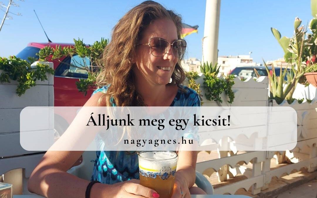 Lassan elindulunk, de előtte egy picit megállunk